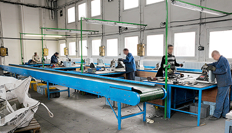 Belt conveyors for industry, undercarriages dopravnik_pro_prumysl_08