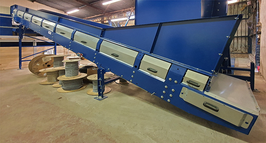 Belt conveyors for industry, undercarriages dopravnik_pro_prumysl_112